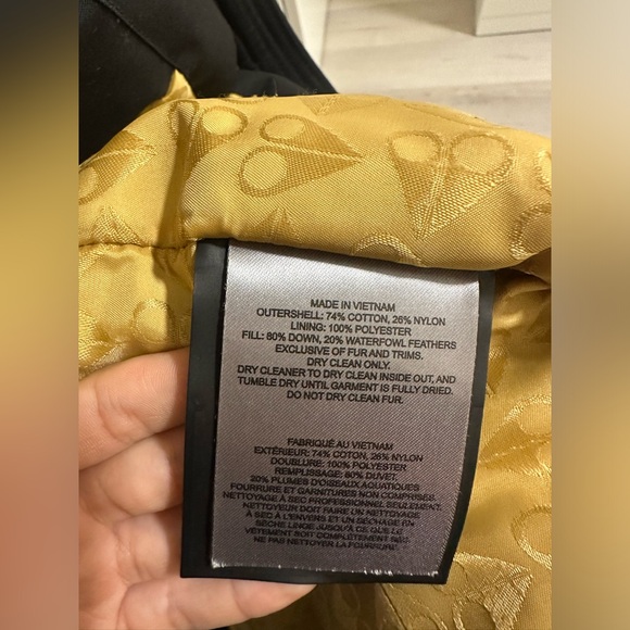 Moose Knuckles GOLD SERIES GRAND METIS PARKA Size L - Picture 14 of 16